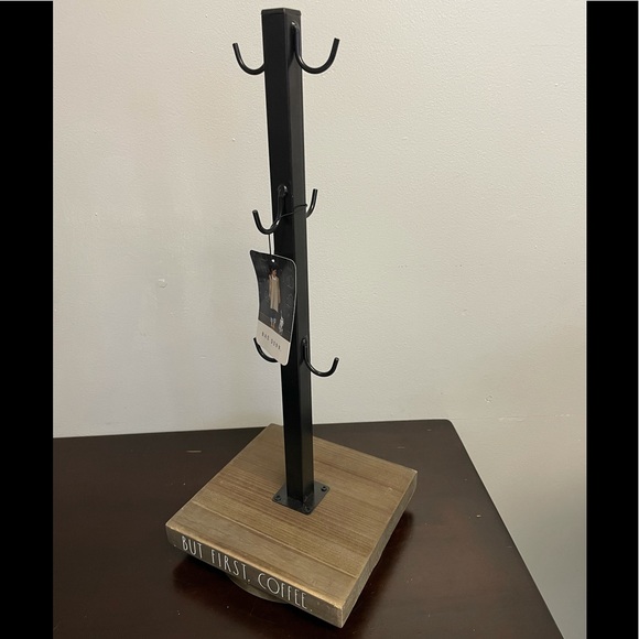 NWT Rae Dunn “BUT FIRST COFFEE” Mug Stand - Picture 2 of 15